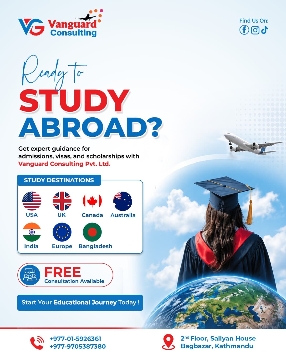 Vanguard Consulting study abroad advisory